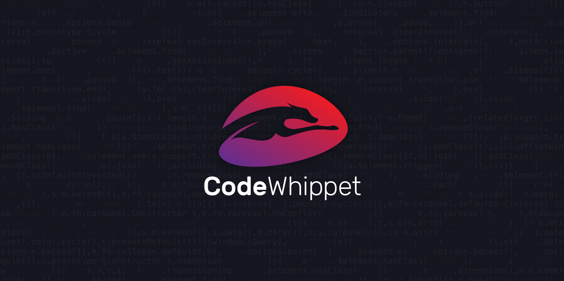 Code Whippet  Design